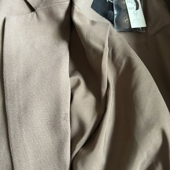 Madewell NH328 Drapeweave Caldwell Double-Breasted Blazer, Small - Picture 6 of 6